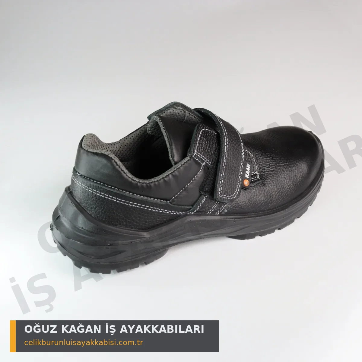 S2 İş Ayakkabısı Cırtlı - cırt cırtlı model arkadan görünüm