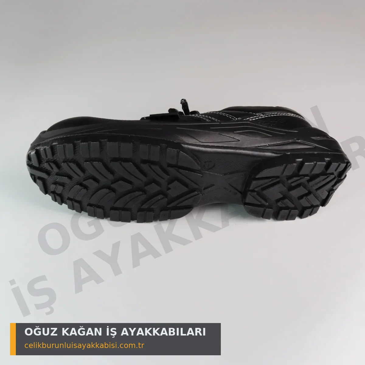 S2 İş Ayakkabısı Bağcıklı - kaymaz kauçuk taban detayı