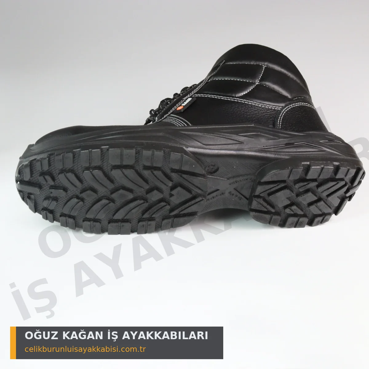 S3 İş Ayakkabısı Bağcıklı - kaymaz kauçuk taban detayı