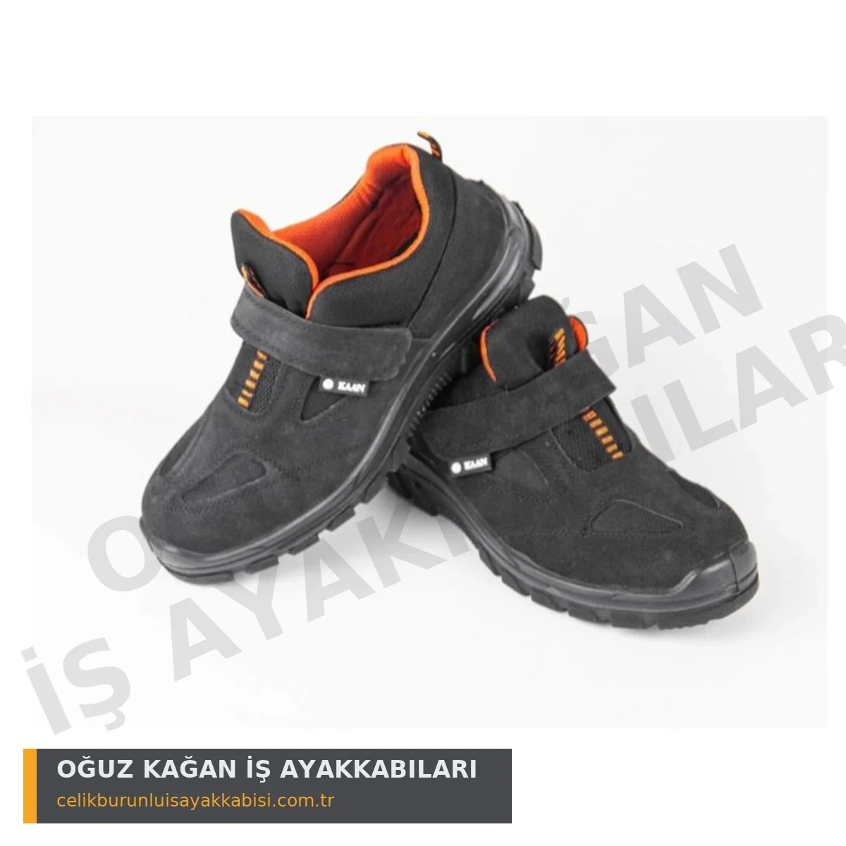 Yazlık S1 İş Ayakkabısı Siyah - çift yan görünüm